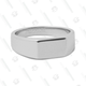Miansai Polished Sterling Silver Signet Ring, $155